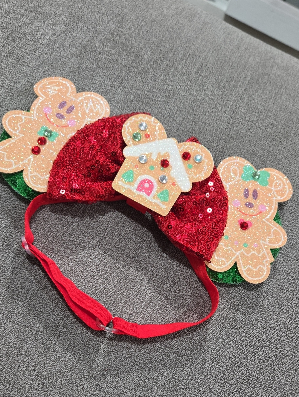 Gingerbread Elastic Ears - Picture 2 of 3